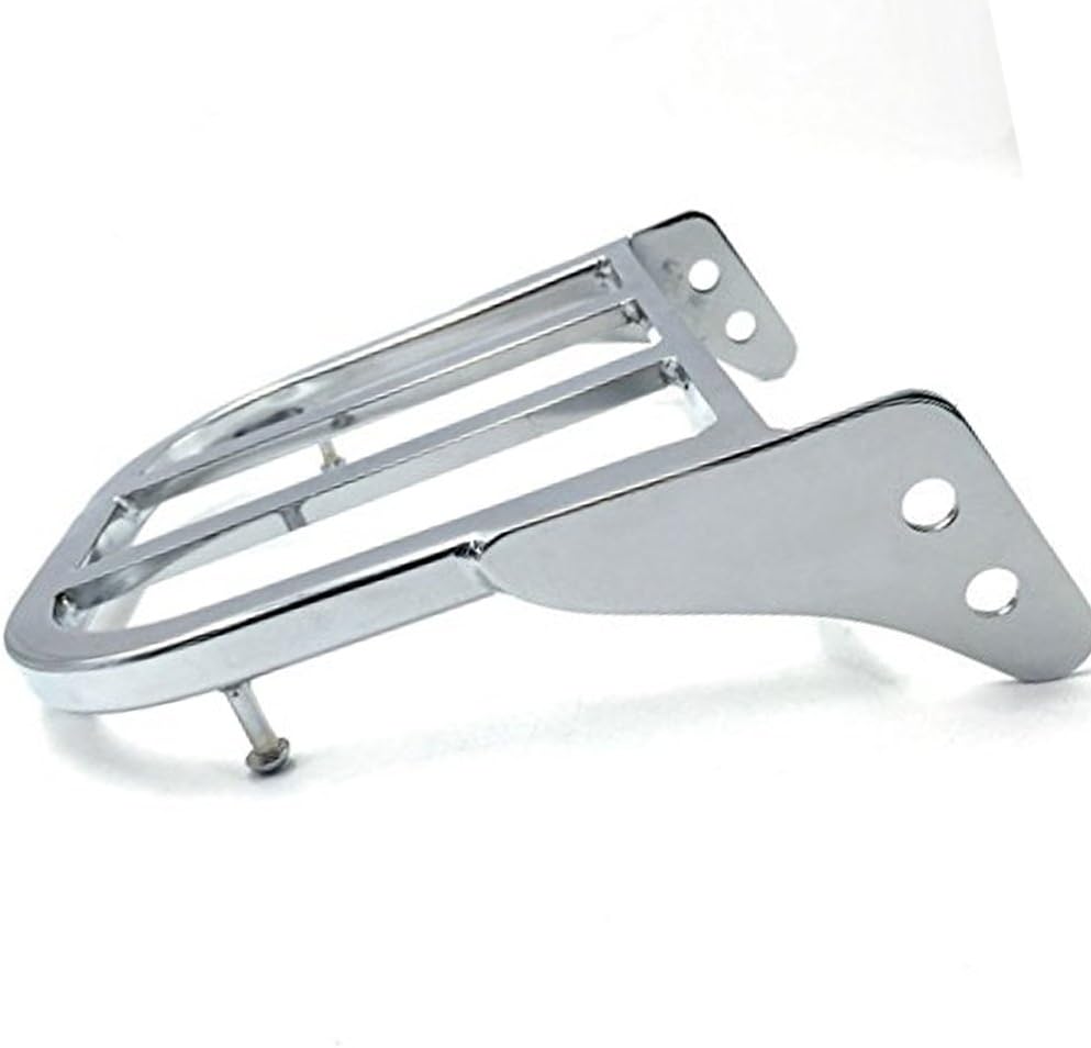 Motorcycle Solo Seat Sissy Bar Luggage Rack for Suzuki Marauder VZ800 1997-2007 Boulevard C50/C90 2005-2009 C50/M50 2012-2013 (Chrome)