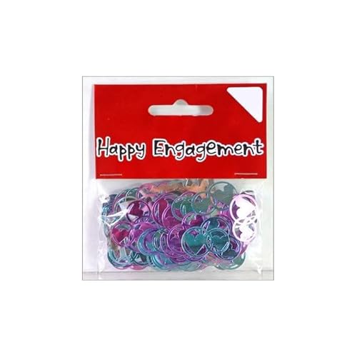 Xpressions 4 U Metallic-Konfetti, Streusel, Verlobung, Hochzeit, Jahrestag, Party, Dekoration, Happy Engagement