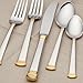 Lenox Eternal Gold Flatware 5-Piece Place Setting, Service for 1 , Stainless -
