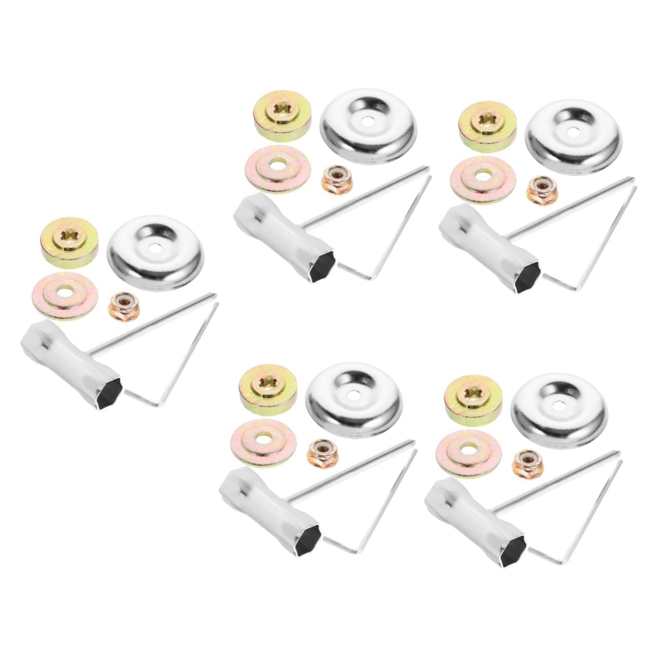 INOOMP 5juegos Accesorios para Cortacésped y Desbrozadora De para Cortar Césped Campos De Agua y Secos