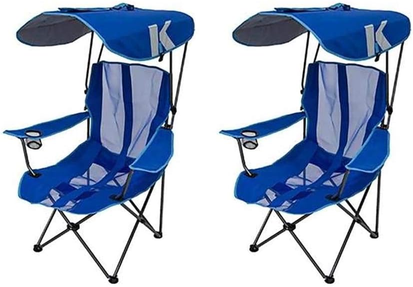 folding chairs with canopy