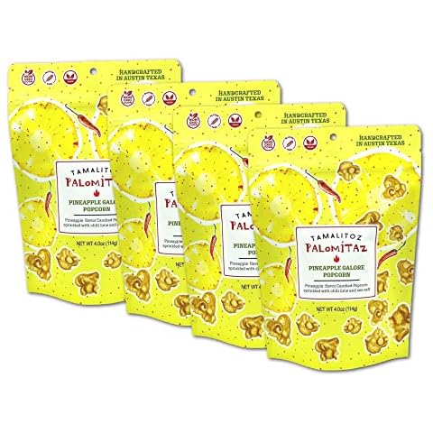 Tamalitoz By Sugarox POPCORN - PALOMITAZ PINEAPPLE GALORE 4 PACK Cover
