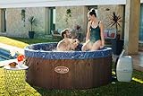 whirlpool rund garten Kein Werkzeug notwendig, Verschluss von Bezug mit Reisverschluss, Tragegriffe, Integriertes Ablassrohr + Adapter, Platzsparende Lagerung