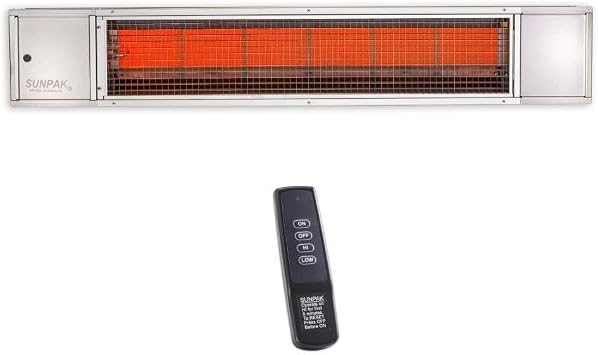 Sunpak Stainless Steel 2Stage 25,000/34,000 Btu Natural Gas Direct Spark Heater