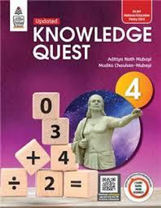 Image of Knowledge Quest Updated Class 4, Aditya Preet Mubayi, Mudita Chauhan Mubayi, Educational Textbook