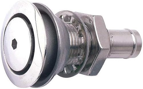 Attwood Ventilación de combustible de montaje empotrado de aleación de acero inoxidable 316 mejorada