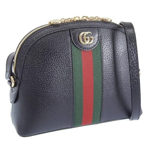 [グッチ] バッグ レディース ショルダーバッグ アウトレット ブランド レザー ブラック OPHIDIA HANDBAG 719881DJ2DG1060 [並行輸入品]