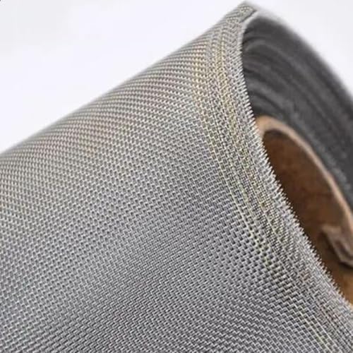 Grillage métallique en acier inoxydable 20 mailles argent de 0,7x1 m pour la maison