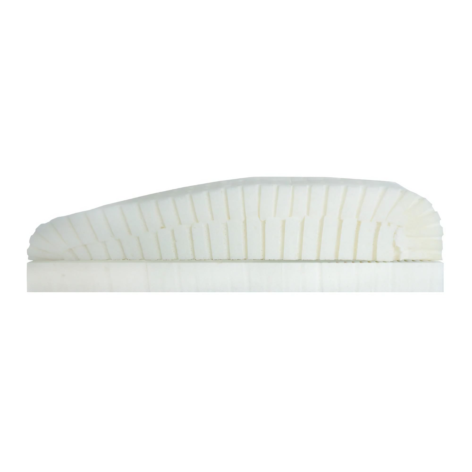 Talalay Naturlatex Kissen 62x30 cm höhenverstellbar ergonomisches Nackenstützkissen mit Tencel Bezug Made in Germany