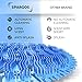 Urinal Screen Deodorizer (50 Pack) - Urinal Cakes - Pads Fresh 3d Wave Anti-Splash - Odor Protection for Toilets in Bathroom Restaurant Office Stadium School with Free Gloves and Free 2pcs Urinal Pads