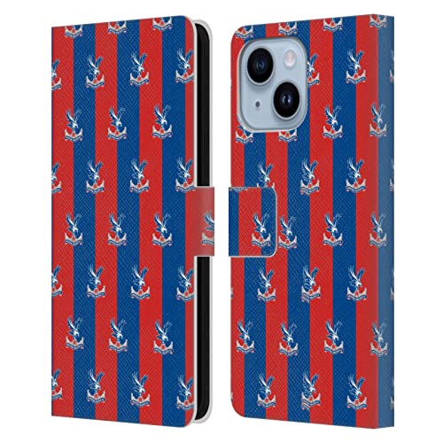 Étui portefeuille Crystal Palace FC en cuir pour iPhone 14 Plus Head Case Designs