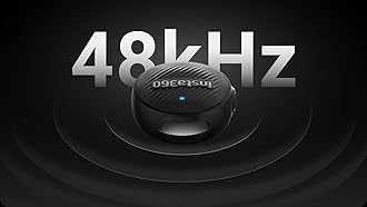 Insta360 Mic Air,Ultralight 7.9g Transmitter, as Compact as a Coin, 48kHz Audio with Built-in Noise Reduction, 10-Hour Battery Life, 300m Range, X5/X4/ACE PRO 2, Flow/Flow 2/Flow 2 PRO((1 TX + 1 RX)