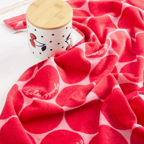 Torchons Kate Spade Joy Dot pour décorer une cuisine moderne rouge - 6