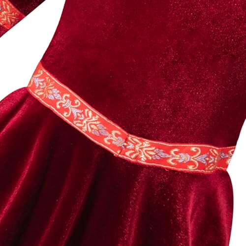 Disfraz infantil princesa medieval para niñas 4-6 años miniatura 5