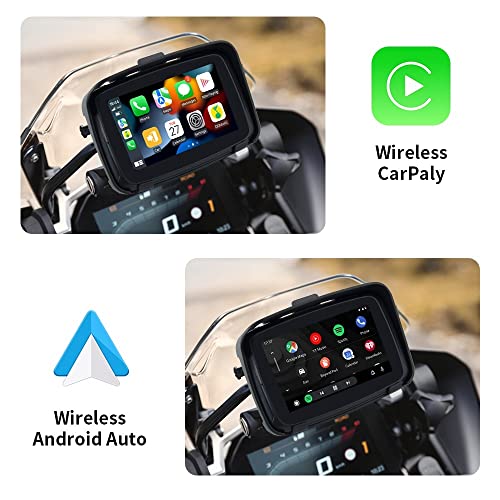 Motorcycle Convenient Navigation, All-Terrain Motorcycle Gps Navigation Device, 5-Inch Ultrabright Anti-Seismic And Rain-Resistant Display #TOP1