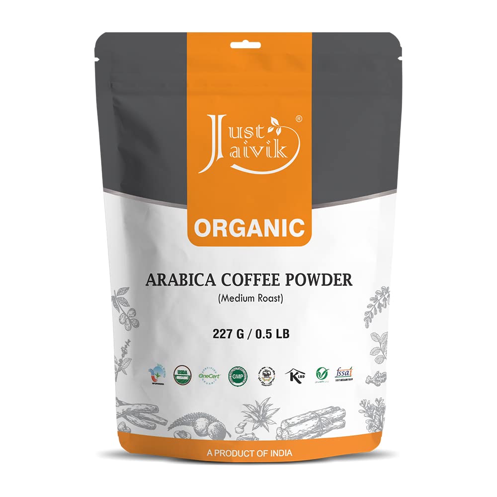 See full amazon price history chart for Just Jaivik Organic Arabica Coffee Powder 227g -Taste the best experience with Cold brew Just Jaivik Organic Arabica Coffee Powder 227g -Taste the best experience with Cold brew (B09MVW6QSV) Amazon Price History, Amazon Price Tracker