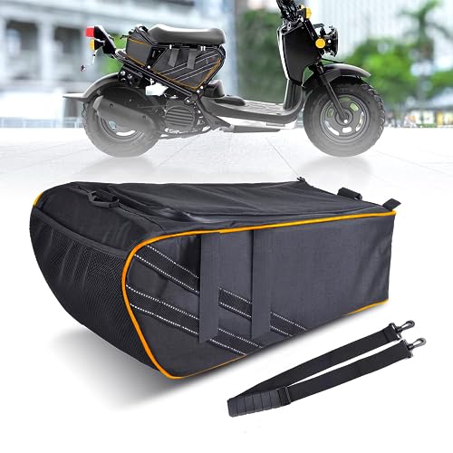 Hutexico Under Seat Bag for Ruckus Accessories, Moped Seat Bag Storage for 2010-2024 Ruckus Cargo Bag, Scooter Motorcycle for Waterproof Ruckus Tail Saddle Bag