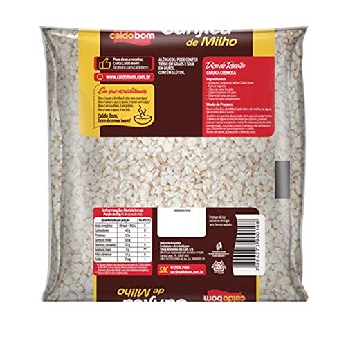 Canjica Branca 500g - Caldo Bom