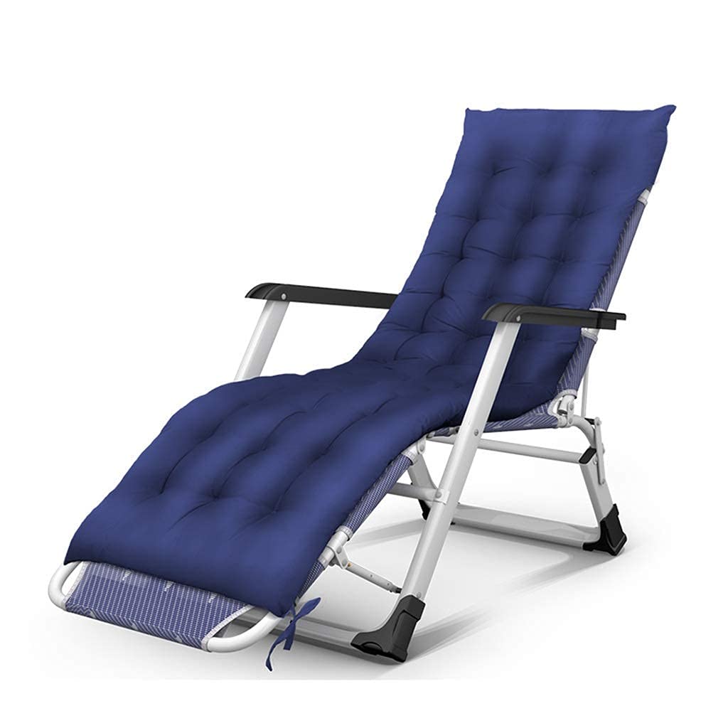 Chaises longues zero gravity de 67CM avec cadre en acier robuste