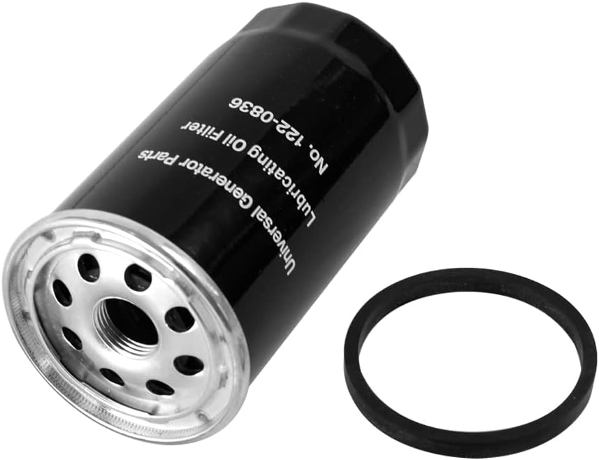 4PCS Oil Filter 122-0836 Spin-on Fits for RV QG 5500/7000 Series HGJAA HGJAB HGJAC Replaces OE# 01220836 B7238 PH2875 PH10027