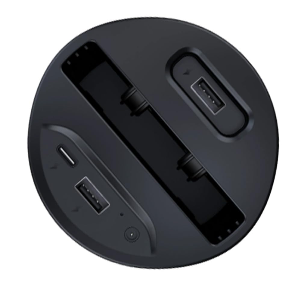 Riloer Caricabatteria da auto wireless, porta telefono con tazza, portabicchieri, base di ricarica wireless veloce