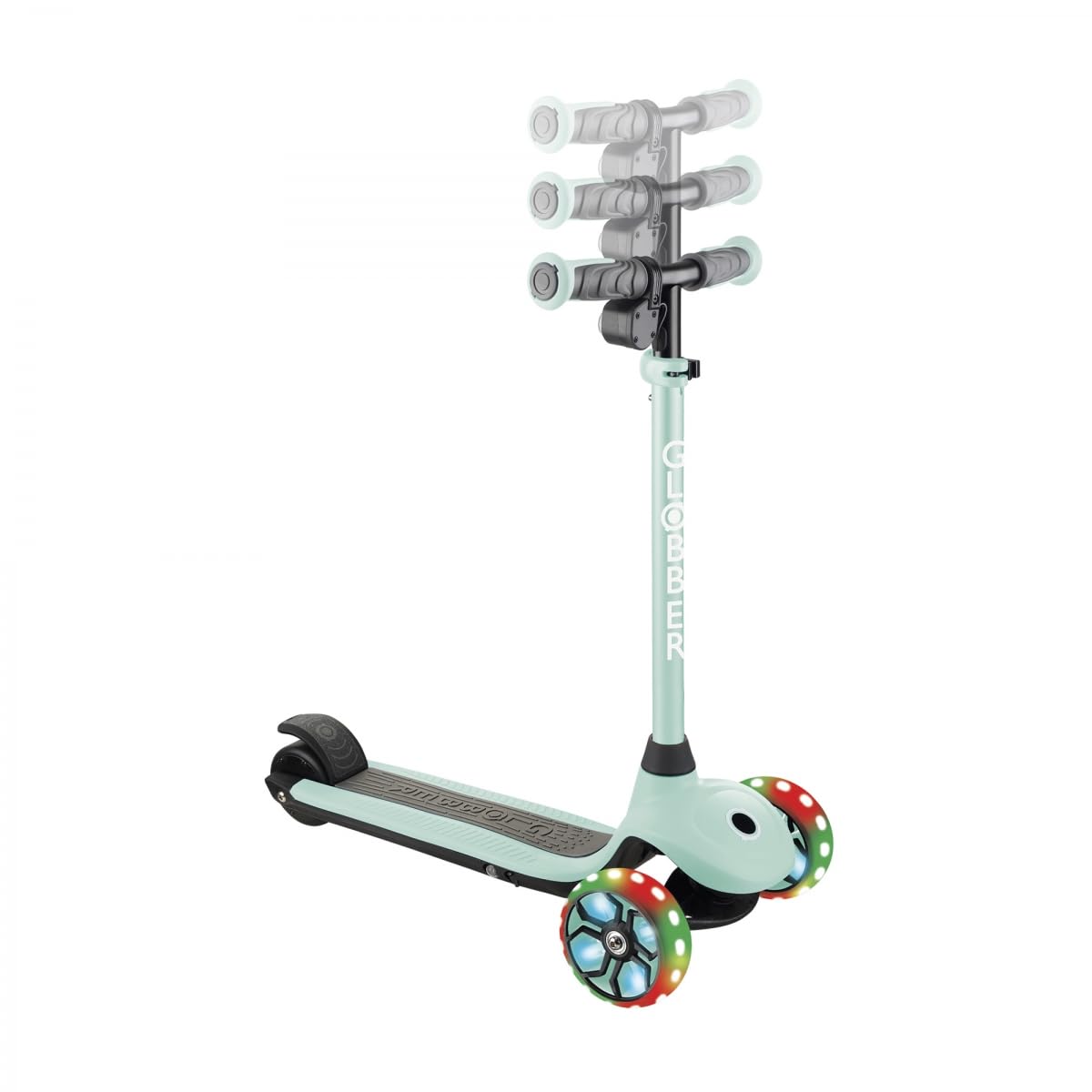 Globber - E-​Motion 4 Plus - Trottinette électrique 3 Roues pour Enfants