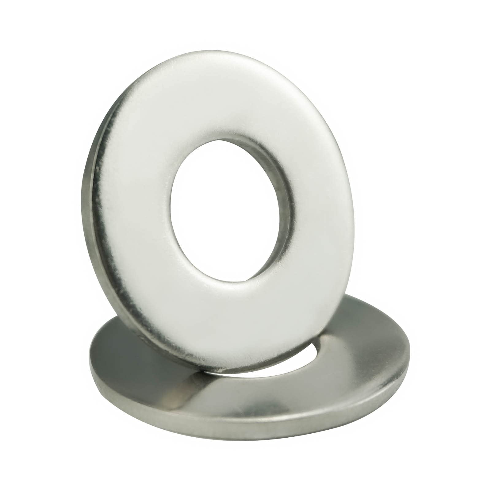 M12 Washers, M12 x 30mm Penny Washers, MeHurr (Pack of 20) A2 304 Stainless Steel Washer, MeHurr Flat Repair Washe, Large Metal Plain Round Chrome for Screws & Bolts