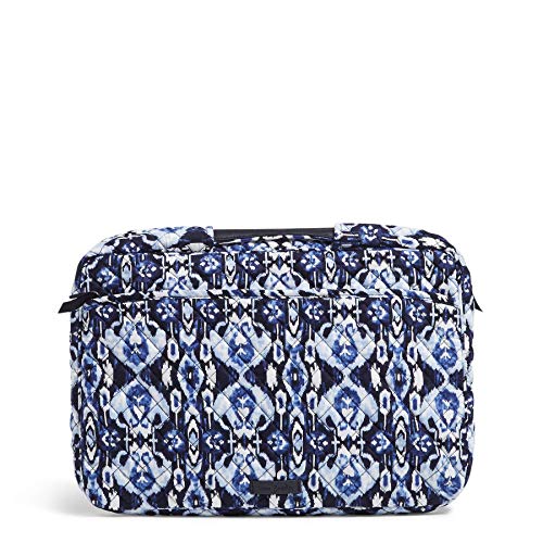 Vera Bradley Women's Cotton Laptop Organizer Tech Accessory, Ikat Island, One Size