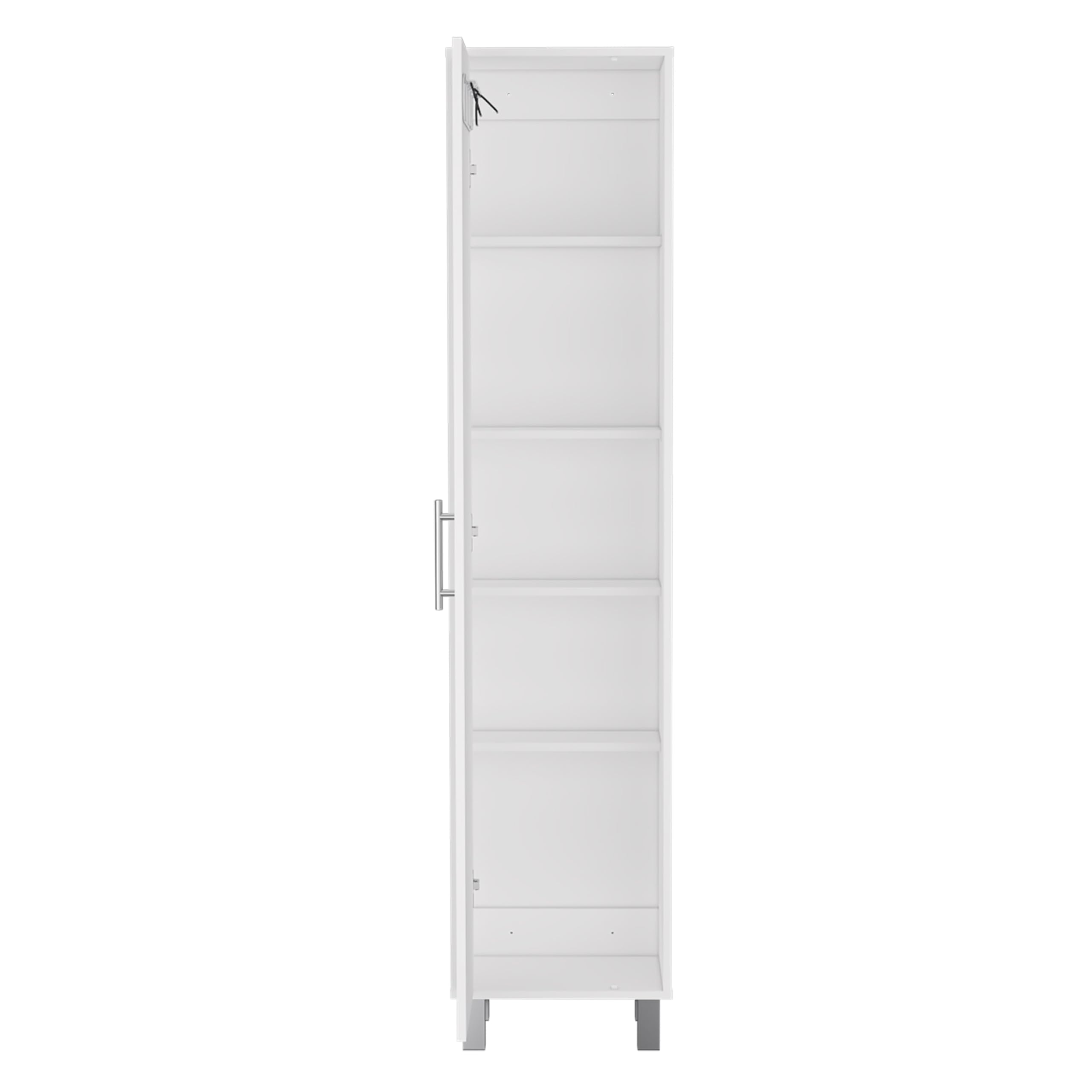 Amazon.com: Slim Storage Cabinet with Broom Holders - 71