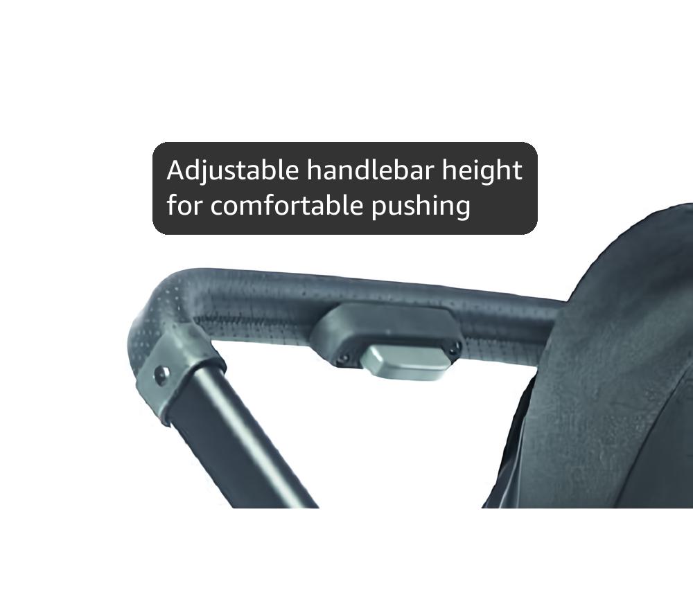 Ergobaby Metro+ Compact Baby Stroller, Lightweight Umbrella Stroller Folds Down for Overhead Airplane Storage (Carries up to 50 lbs), Car Seat Compatible, Black