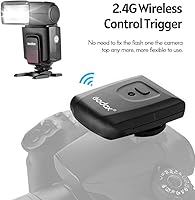 Vista 2 de Godox 2 flash electrónico universal TT520Ⅱ para cámara Speedlite + AT-16 2.4G transmisor de gatillo inalámbrico número 33 S1 S2 modos de repuesto