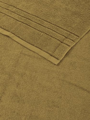 Image of Monte Carlo Essential Cotton Small Bath Towel | 340 GSM Ultra Lightweight & Quick Dry | Soft Absorbent Compact Towel 60x120 cm | Bathroom Towel for Gym, Travel & Daily Use (Soho) | Dark Charcoal