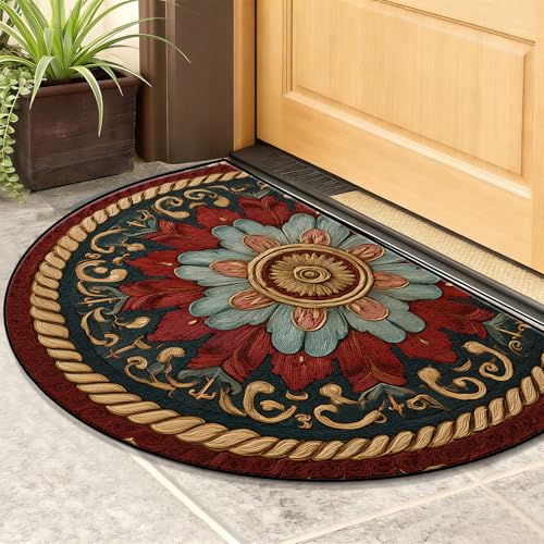 AOHMPT Semicircular Door Mat