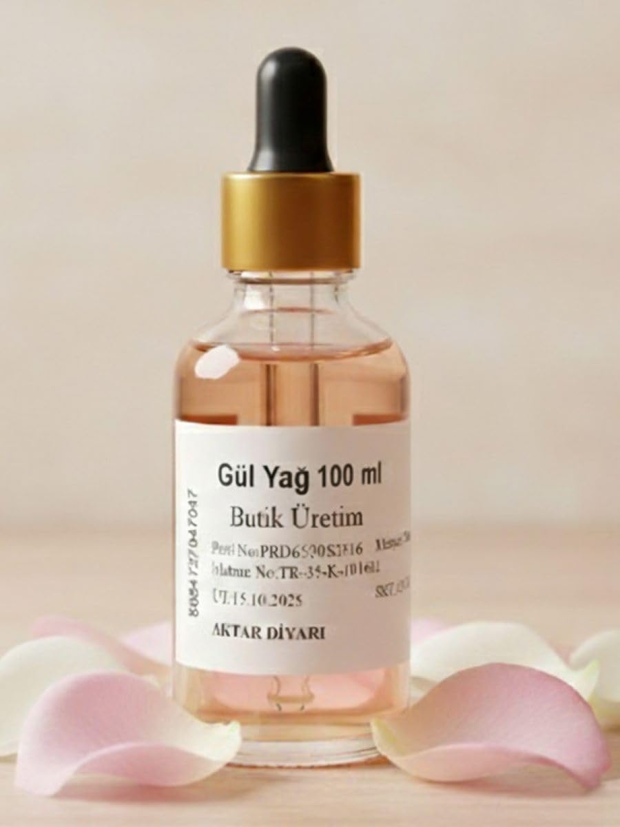 Aktar Diyarı Gül Yağı 1000 ML - Doğal Bitkisel Gül Yağı, BTY-ADY76290