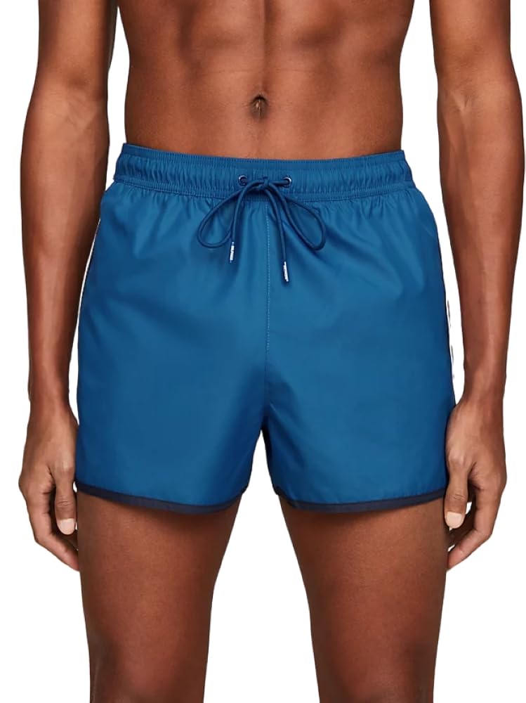 Tommy Hilfiger Bañador Hombre corto, Blau (Azul), S