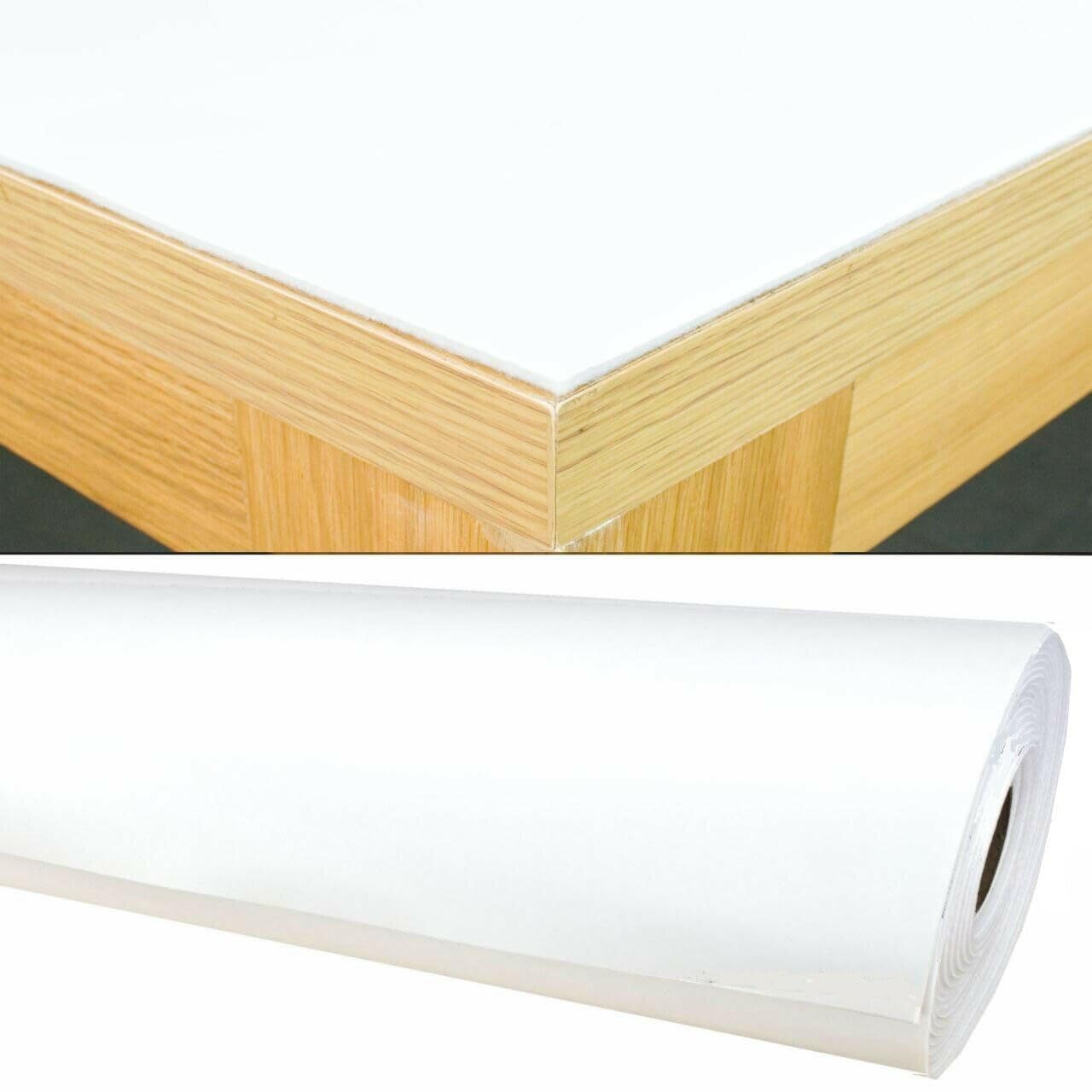 Karina Home Heavy Duty Table Protector Heat Resistant Table Felt (White, 90cm x 200cm)
