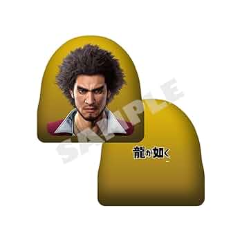 龍が如く　春日一番　フェイスクッション　ドンキホーテ　⭐︎即購入可能⭐︎ 龍が如く×ドン・キホーテ】 フェイスクッション（春日一番