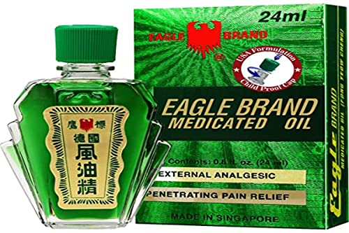 Eagle Brand Medicated Oil 0.81 Fl Oz (Pack of 1)