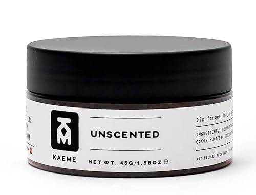KAEME Unscented, Fragrance-Free Natural Whipped Shea Butter Body Cream Moiturizer With Coconut Oil For Sensitive, Dry Skin, Handmade from Raw, Pure Sustainably Sourced Shea From Ghana (3.4oz/100g jar) -  KAEME BODY CARE LIMITED