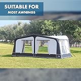 Purely Outdoors Awning Tie Down Kit Storm Straps - Storm Straps & Buckle Clips For Caravan Full & Porch Awnings, Universal Fitment With Springs & Anchors - Image 4