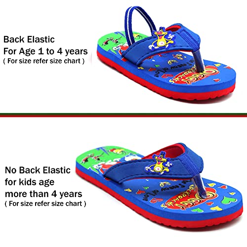 Image of SVAAR Cartoon Kids Flip-Flop | Comfortable, Indoor & Outdoor Slippers for Boys or Girls