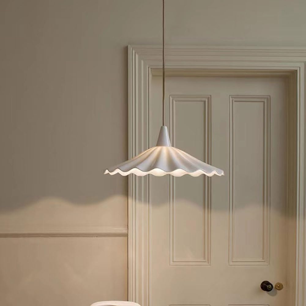 WFZRXFC Noord-Europa Hanglamp Witte Lotusblad Hanglamp Armaturen