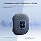 soundcore Anker PowerConf S3 Konferenzlautsprecher, 6 Mikrofone, smarte Tonaufnahme, 24 Std Akku, App, Bluetooth 5, USB-C, für Büro & Homeoffice (in Schwarz)