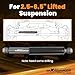 maXpeedingrods Dual Steering Stabilizer for Jeep Cherokee XJ 1984-2001, for Jeep Wrangler TJ LJ 1997-2006, for MJ, Wrangler Rubicon with 2.5-6.5