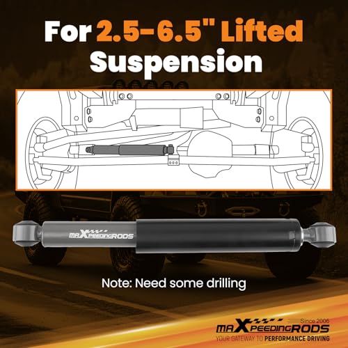 maXpeedingrods Dual Steering Stabilizer for Jeep Cherokee XJ Wrangler TJ by maXpeedingrods - Used condition - Image 5