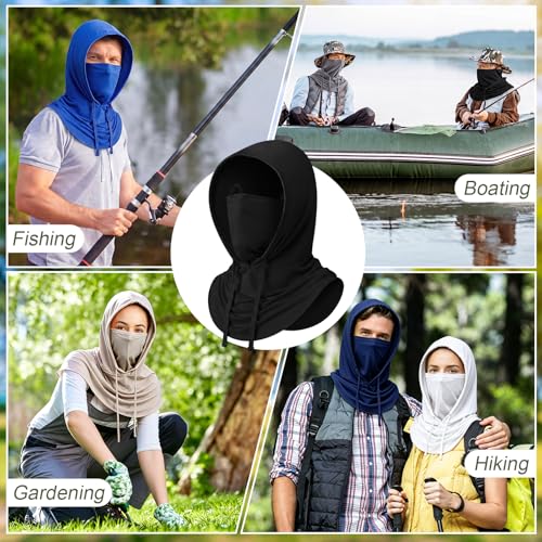 Image of Cooling Balaclava Face Mask Breathable Full Head Mask Sun Protection Neck Cover UV Face Cover for Men Women