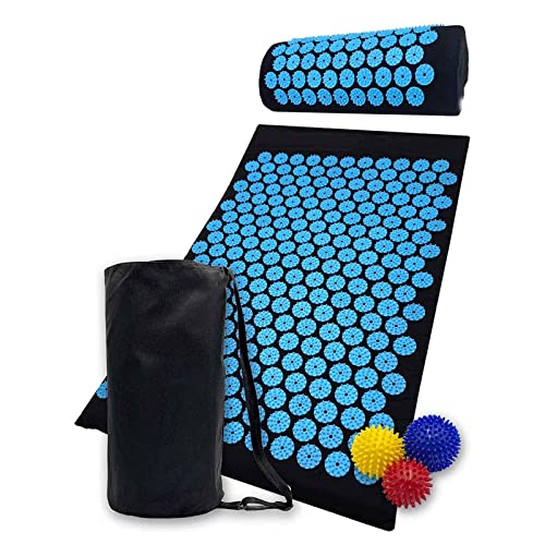 Lotus Acupuncture Mat for Feet Set Acupressure Massage Sleeping