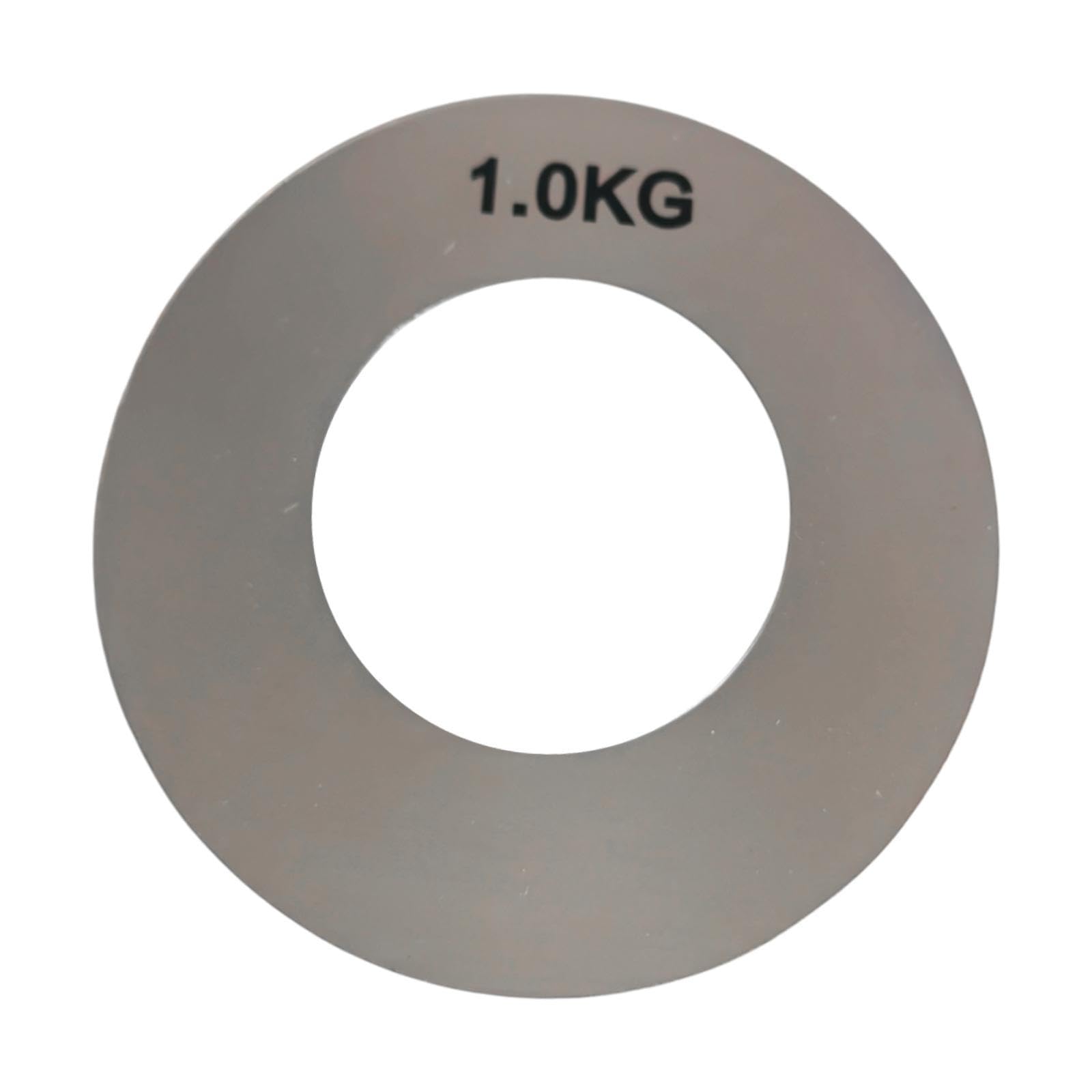 Yiju Micro Weight Plate Sticker, Weight Label Aluminum Foil Clearly Marking Easy Application Replacement Practical Kilogram Label, 1.0 Kg