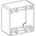 Orbit 2PB-G Electric Box, Weatherproof w/Field Modifiable Holes - 2-Gang - Gray