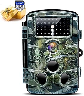 Nycetek Trail Game Camera Hunting Camera with 120° Wide Angle Night Vision 1080P